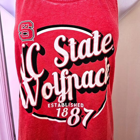 NC State Razor Back Tank Size 2XL Wolfpack College Team Tailgate Sports Carolina - Picture 3 of 6